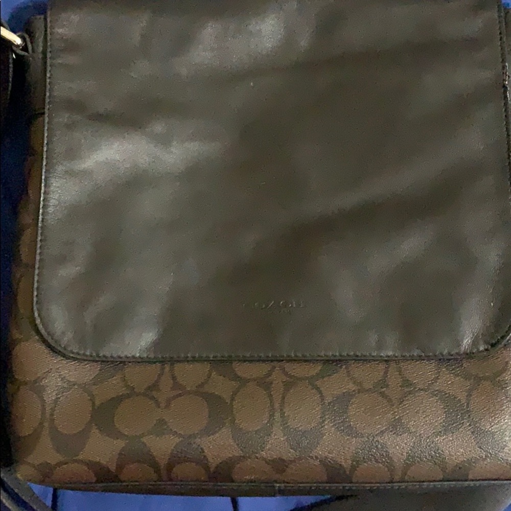 Coach Men Charles Small Messenger Shoulder